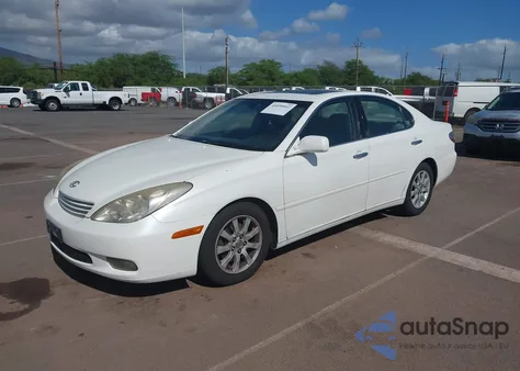 2003 Lexus Es 300 from USA, damaged, VIN JTHBF30G030139490